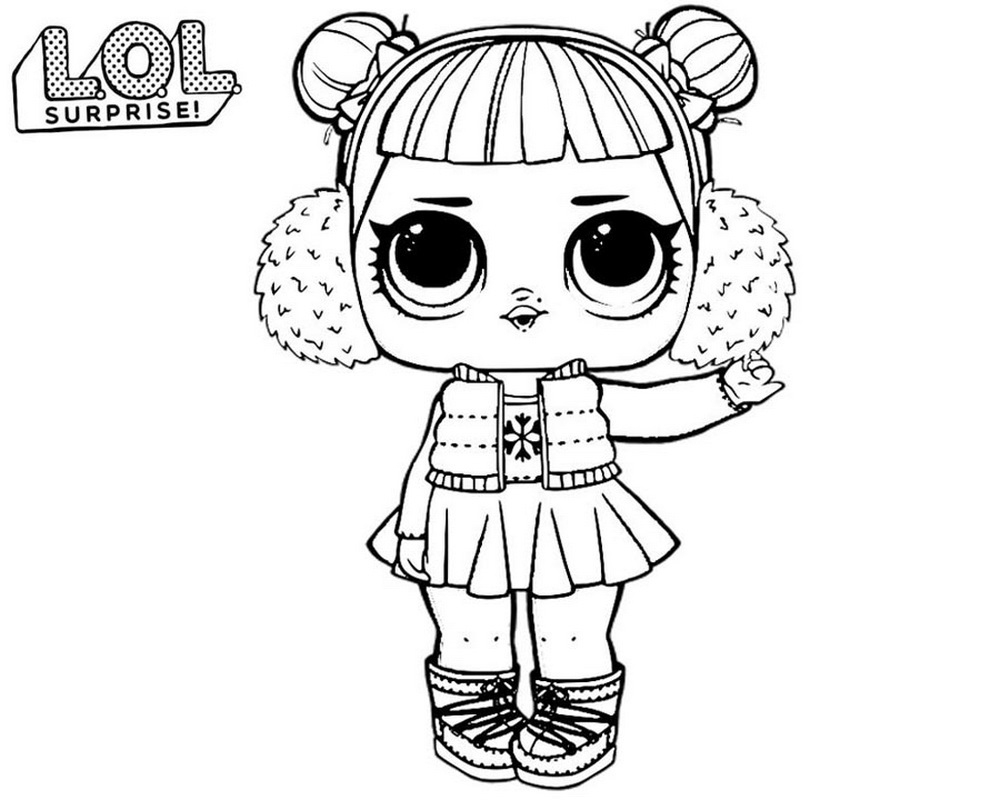 Coloriages: Poupées Lol Surprise. 80 Photos Noir Et Blanc encequiconcerne Coloriage Poupee Lol A Imprimer Gratuit