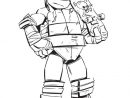 Coloriages Tortues Ninja | Coloriage Tortue Ninja intérieur Coloriage Tortue Ninja Michelangelo