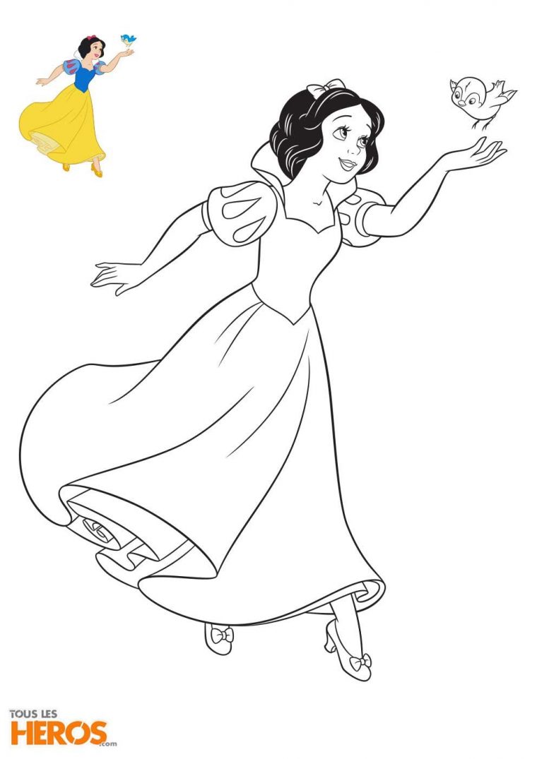 Coloriez Les Princesses De Disney Sur Le Blog De Tous-Les à Coloriage De Princesses Disney A Imprimer