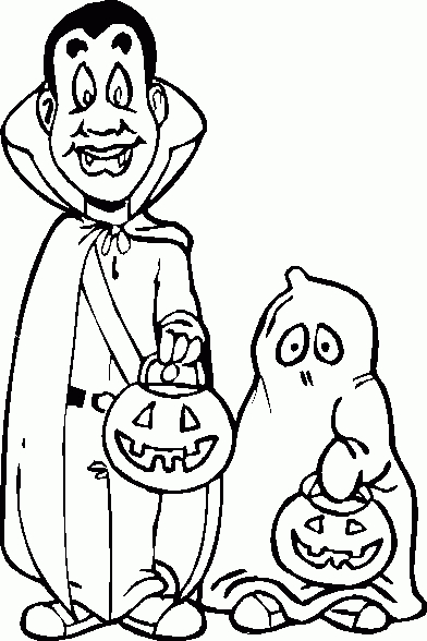 Coloring Pages: Halloween Free Printable Coloring Pages avec Trick Or Treat Coloring Book: Trick Or