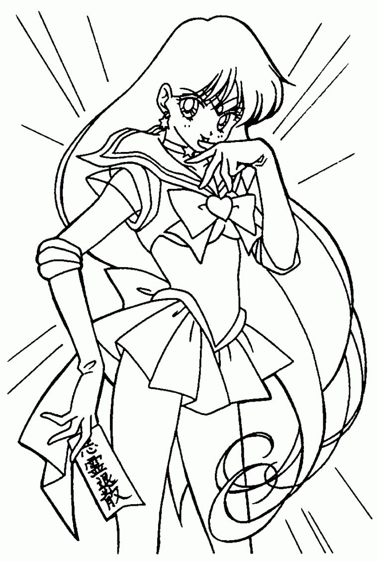 Coloring Pages tout Coloriage Sailor Moon A Imprimer