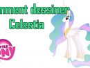 Comment Dessiner Celestia De &quot;My Little Pony&quot; - pour Comment Dessiner Une Princesse