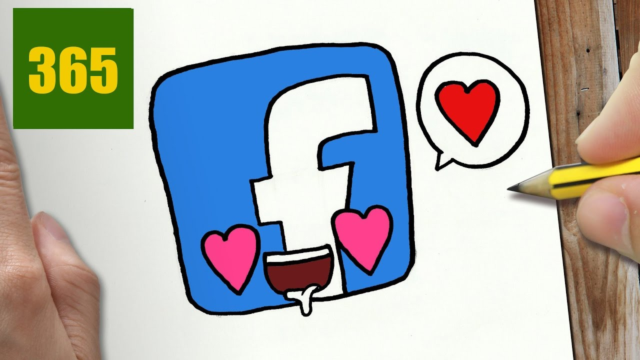 Comment Dessiner Facebook Amour Kawaii Étape Par Étape destiné Dessin Fée Facile
