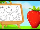 Comment Dessiner Les Fruits ? | Titounis | Dessin, Comment dedans Dessiner Une Pomme