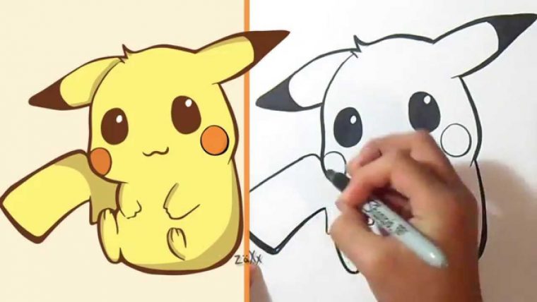 Comment Dessiner Pikachu – avec Dessiner Des Pokémon