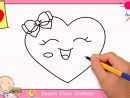 Comment Dessiner Un Coeur Emoji Kawaii &amp; Facilement Pour concernant Comment Dessiner Un Diable Facilement
