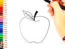 Comment Dessiner Une Pomme| Dessins Faciles - à Comment Dessiner Des Tournesols