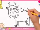 Comment Dessiner Une Vache Facilement Etape Par Etape Pour serapportantà Dessin Pour Enfant
