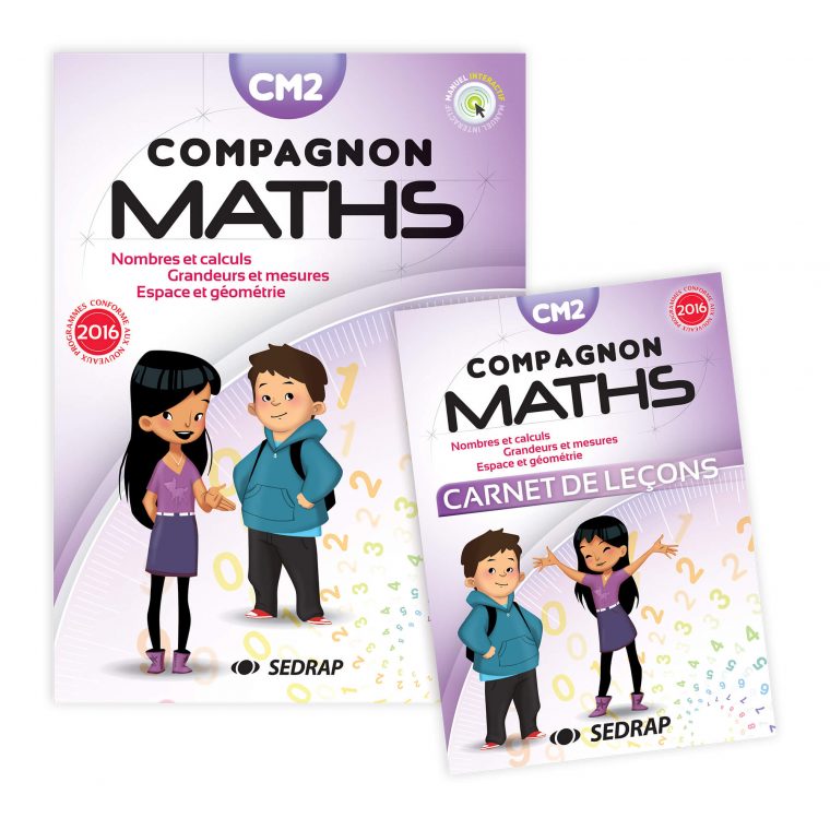 Compagnon Maths Cm2 – Manuel + Carnet De Lecons Ed. 2017 pour Manuel Maths Cm2 Gratuit