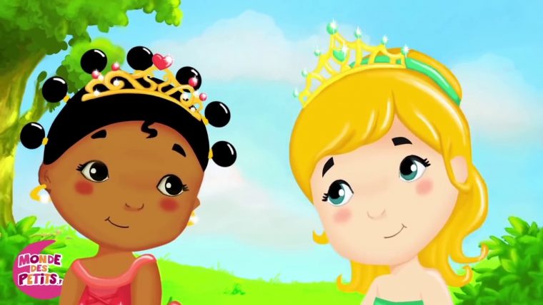Comptines Pour Enfants : Les Petites Princesses 55 Min De destiné Les Chansons Pour Les Petit Gratuit