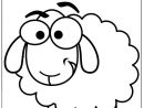 Coulorage - Dessin Et Coloriage De Mouton À Imprimer encequiconcerne Dessin Mouton Rigolo