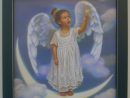 Country Little Angel 12 X 12 Framed Country Picture Print concernant Little Angel