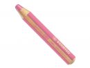 Crayon De Couleur Woody 3 En 1 - Rose Foncé - Crayon De dedans Crayon De Coloriage