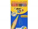 Crayons De Couleur Bic Kids Tropicolor - 12 Crayons concernant Crayon De Coloriage