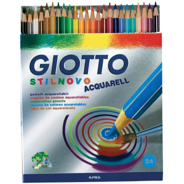 Crayons De Couleurs Aquarelle Giotto X 24 – Crayon De encequiconcerne Crayon De Coloriage