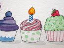 Cupcakes À Croquer | Le Blog De La Kokeshette serapportantà Cup Cake Dessin