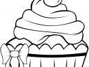 Cute Cupcake Coloring Page | Riscos Para Pintura, Cupcake tout Coloriage De Cupcake