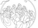 De 76 Bedste Billeder Fra Malebog - Feer, Alfer Og concernant Coloriages Princesse Disney