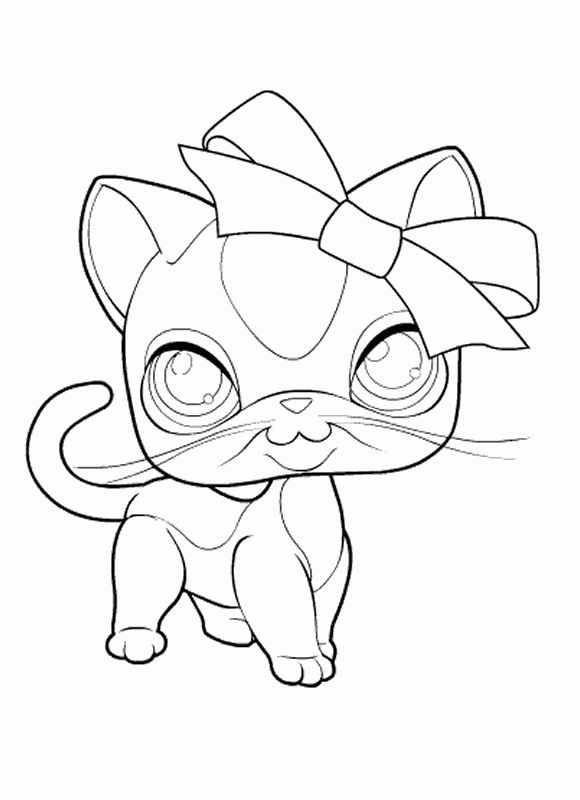 De Coloriages: Coloriage Littlest Petshop A Imprimer à Coloriage Petshop À Imprimer