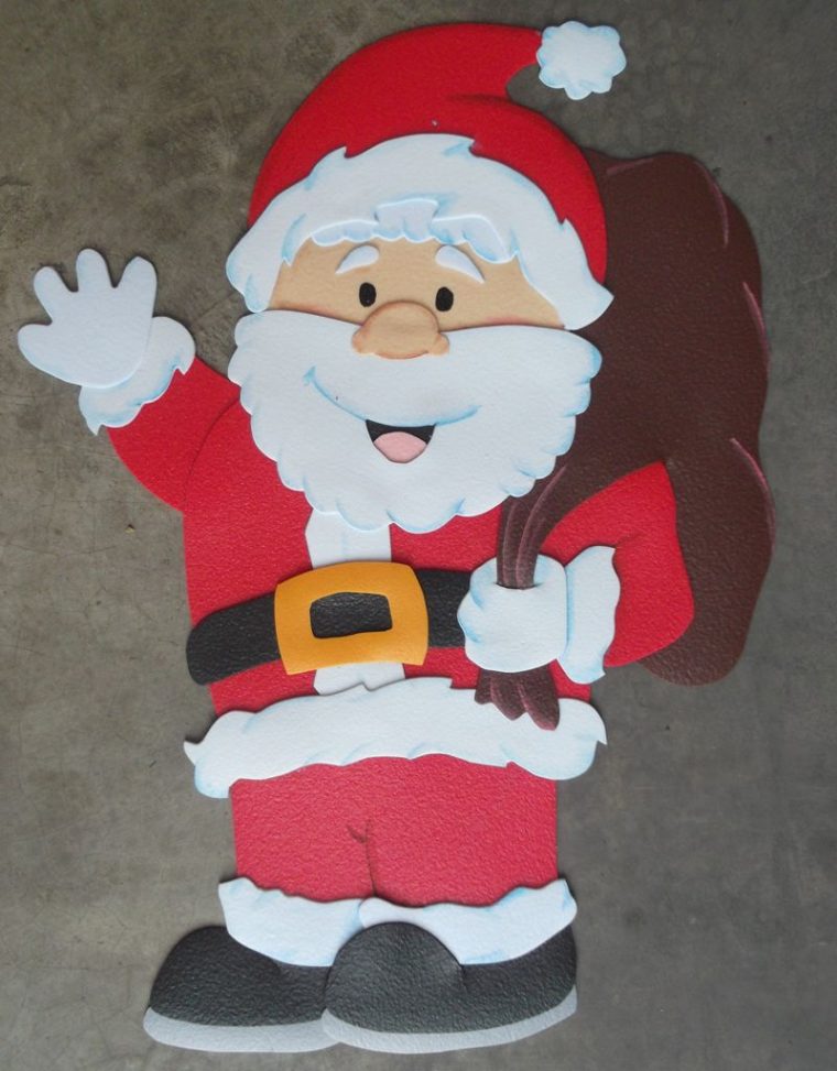 Decora Tu Navidad Con Este Pequeño Papa Noel Hecho De avec Papa No?L