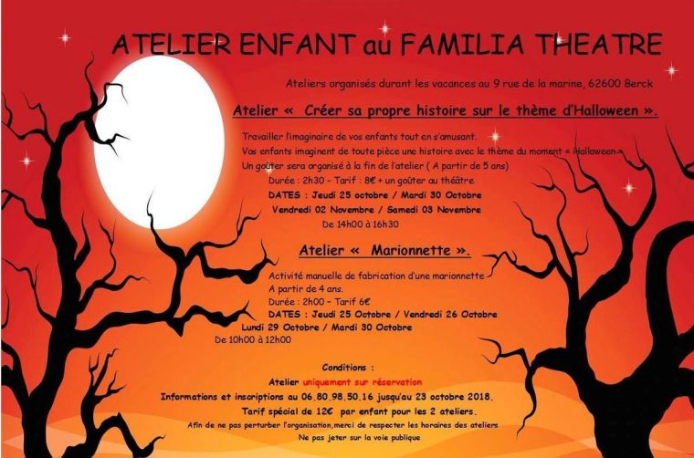 Des Ateliers Pour Les Enfantssur Halloween Intérieur intérieur Poesie Vive Les Vacances