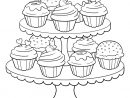 Desenhos - Desenho Infantil Para Colorir De Cupcake tout Coloriage Cupcake A Imprimer