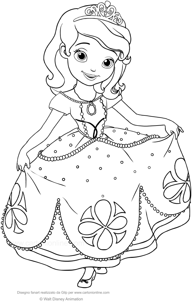 Dessin À Colorier Princesse Sofia – 1Stepclinic destiné Coloriage Princesse Ambre Dessin À Colorier Princesse Sofia – 1Stepclinic destiné Coloriage Princesse Ambre