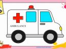Dessin Ambulance - Comment Dessiner Une Ambulance serapportantà Voiture Facile À Dessiner