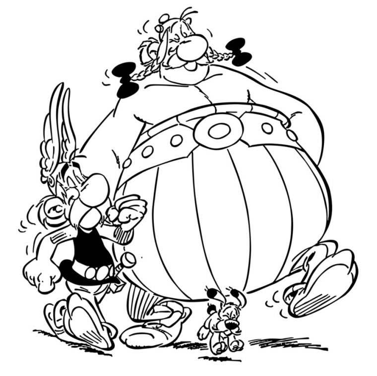 Dessin De Coloriage Astérix À Imprimer – Cp01652 concernant Coloriage Asterix Et Obelix A Imprimer Gratuit