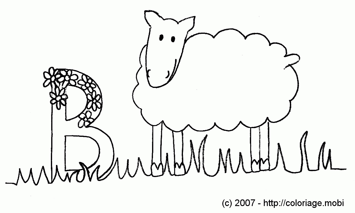 Dessin De Coloriage Brebis À Imprimer - Cp04805 intérieur Dessin De Brebis