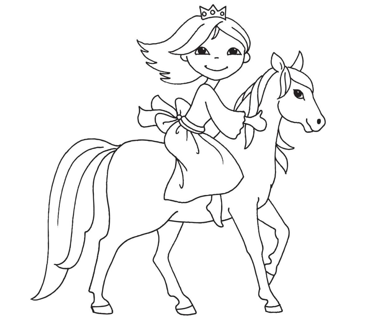 Dessin De Coloriage Cheval À Imprimer - Cp07261 avec Dessin De Cheval Au Galop Gratuit