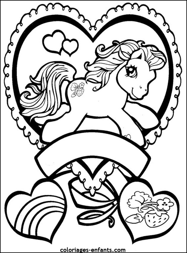 Dessin De Coloriage Cheval À Imprimer – Cp07329 avec Photo De Chevaux A Imprimer