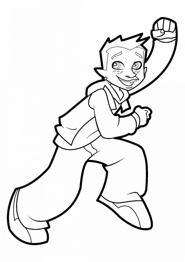 Dessin De Foot 2 Rue Gratuit À Télécharger Et Colorier tout Image De Dessin Animé A Colorier