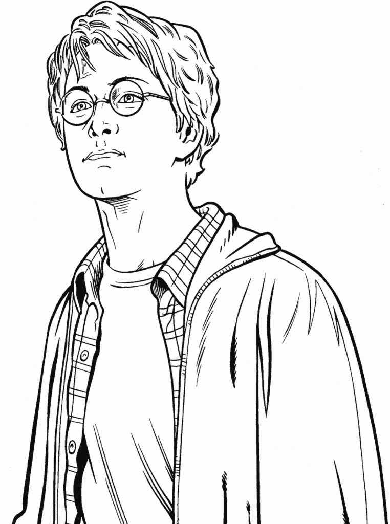 Dessin De Harry Potter (5) avec Coloriage Harry Potter