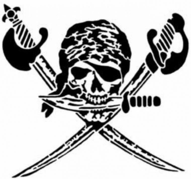 Dessin Drapeau Pirate – Ohbq à Drapeau Pirate Coloriage