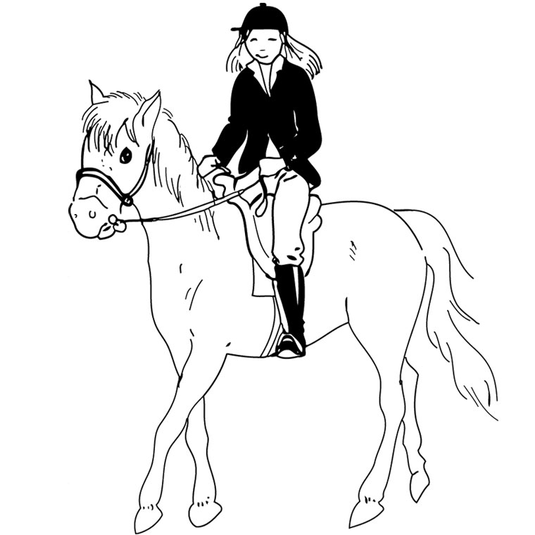 Dessin Equitation Cheval serapportantà Coloriage Chevaux Grand Galop