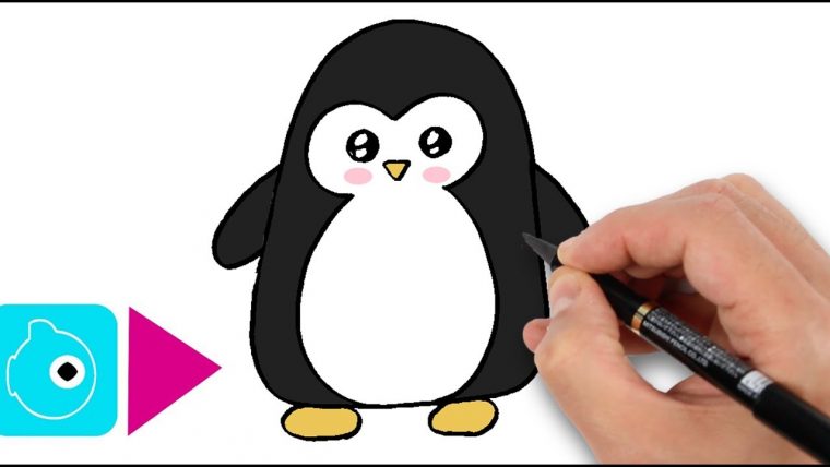 Dessin Facile À Faire – Comment Dessiner Un Pingouin Très à Dessin Fée Facile