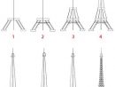 Dessin Facile A Reproduire Par Etape – 3 Design pour Dessiner La Tour Eiffel