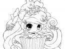 Dessin Kawaii Coloriage Gallery Avec Cupcake Girl1 Yampuff tout Coloriage Kawaii