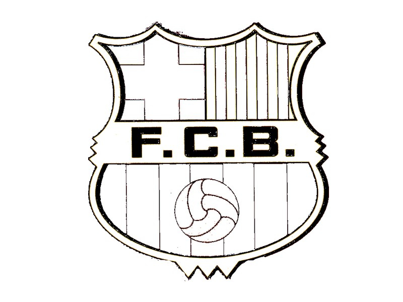 Dessin Logo Foot Imprimer pour Coloriage De Club De Foot