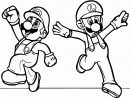 Dessin Mario Et Luigi Dream Team Bros encequiconcerne Dessin À Imprimer Mario