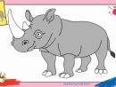 Dessin Rhinocéros - Comment Dessiner Un Rhinocéros à Dessin Enfant