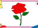 Dessin Rose 2 - Comment Dessiner Une Rose Facilement Etape dedans Image De Dessin A Dessiner