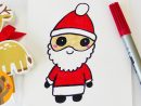 Dessiner Un Père Noël Kawaii | Adorable Père-Noël Comme encequiconcerne Dessin De Noêl