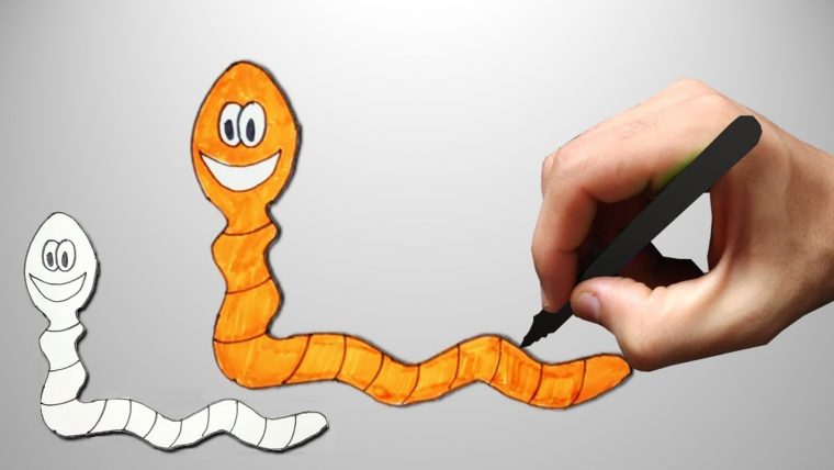 Dessiner Un Ver De Terre Facilement – Je Dessine – dedans Le Petit Vers De Terre Dessiner Un Ver De Terre Facilement – Je Dessine – dedans Le Petit Vers De Terre
