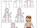 Dessiner Une Princesse | Dessin Princesse, Dessin Enfant serapportantà Comment Dessiner Une Princesse