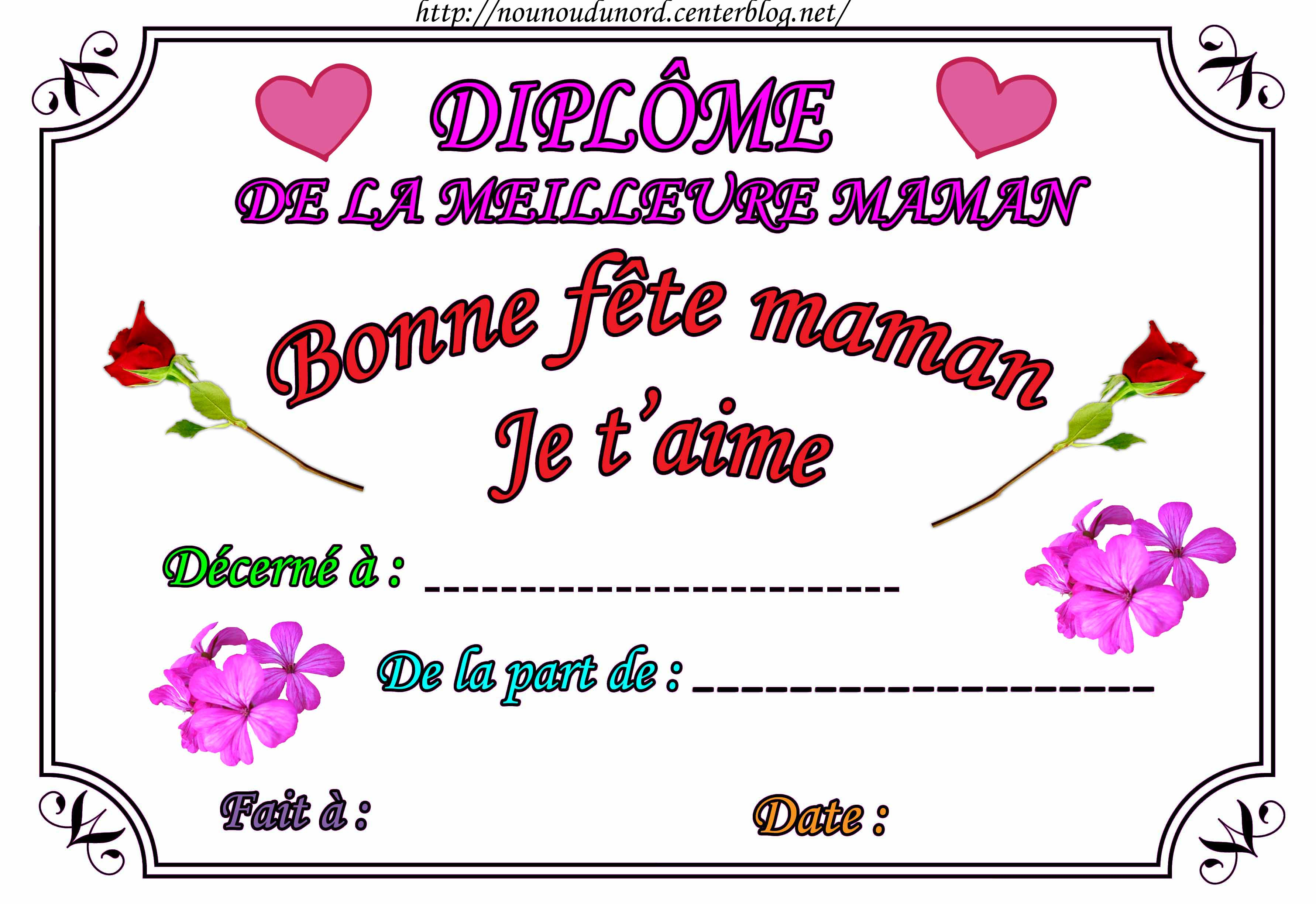 Dessin Pour La Fête Des Mères - GreatestColoringBook.com