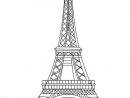 Dessins Et Coloriages: 5 Coloriages De La Tour Eiffel En intérieur Tour Effel Dessin