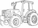 Dessins Et Coloriages: 5 Coloriages De Tracteurs En Ligne à Dessin De Tracteur A Colorier