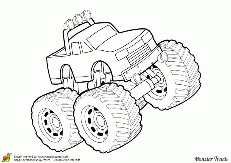 Dessins Gratuits À Colorier – Coloriage 4 X 4 À Imprimer à Coloriage De 4X4